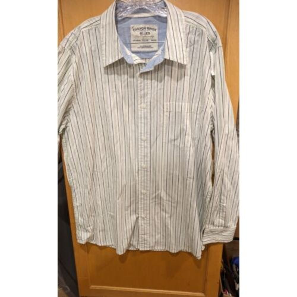 CANYON RIVER BLUES‎ Men's Casual Dress Long Sleeve Shirt - Size XXL